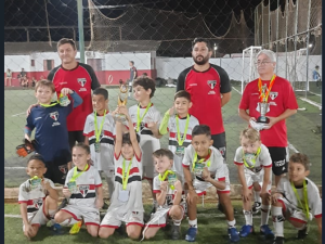 SPFC campeão no Sub-07 e vice no Sub-09 na Taça Tricolor