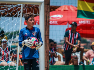 Goleiro Enzo que jogou no SPFC Palmas no Danicup é aprovado no Vitória