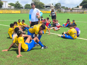 Mais de 80 crianças participam de seletiva da Escola do SPFC Palmas