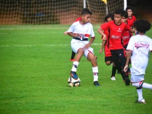 Primeiro jogo oficial da Escola do SPFC Palmas