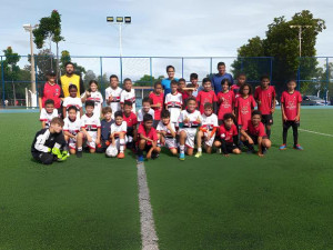 Escola SPFC e Fla Porto fazem jogos de Integração