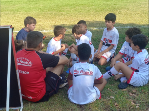 Escola do São Paulo FC Palmas brilha em amistosos contra o FlaPorto