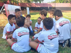 Escola do São Paulo FC Palmas brilha em amistosos contra o FlaPorto