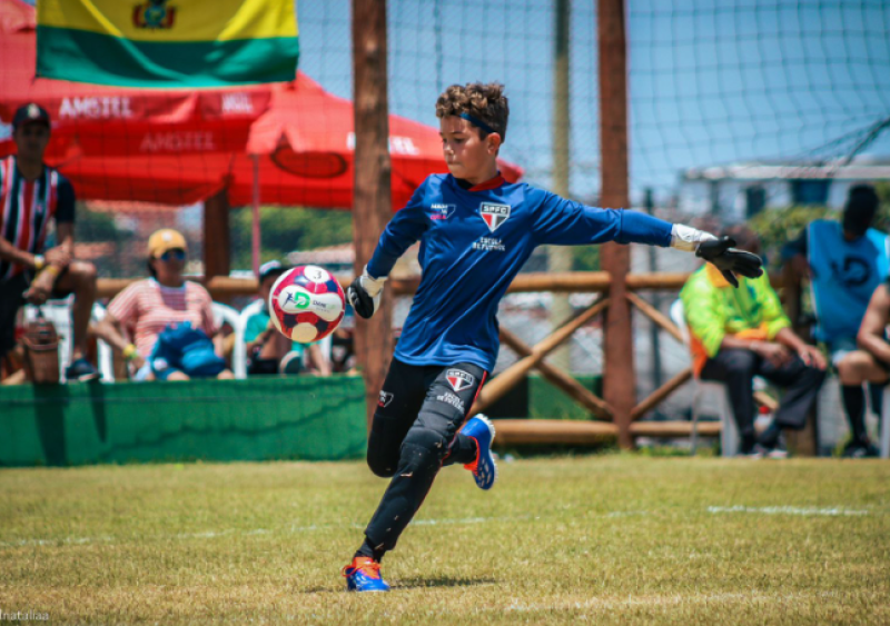 Goleiro Enzo que jogou no SPFC Palmas no Danicup é aprovado no Vitória
